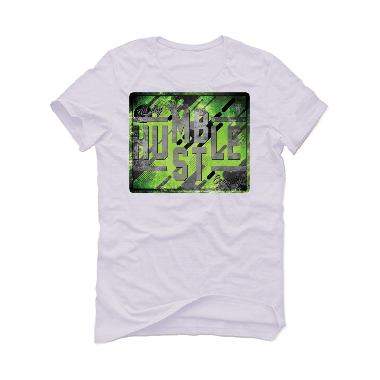 Air Jordan 5 Green Bean White T-Shirt (ALWAYS HUSTLE)
