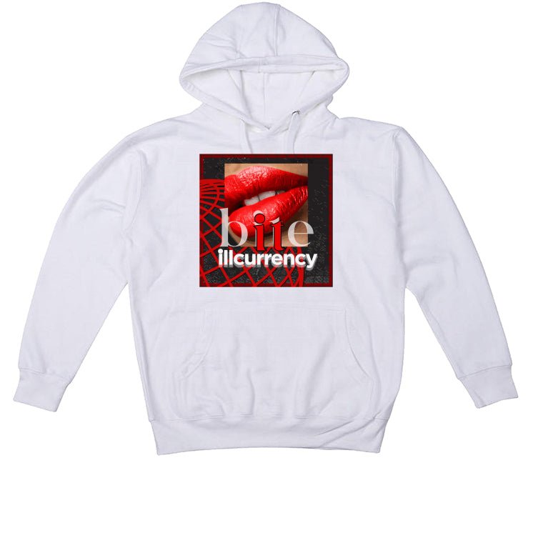 Air Jordan 13 Retro “Black Flint”| ILLCURRENCY White T-Shirt (BITE IT)