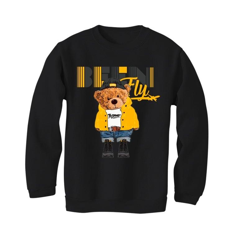 Air Jordan 9 “University Gold” 2021 Black T-Shirt (Been Fly Bear) - illCurrency Sneaker Matching Apparel