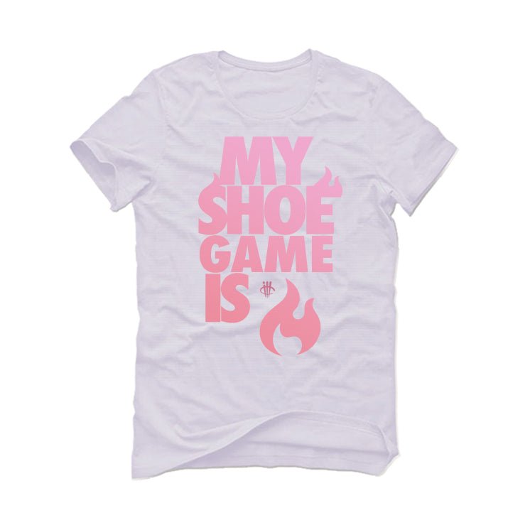 Air Jordan 5 Low “White/Desert Berry”I ILLCURRENCY White T-Shirt (MY SHOE GAME)