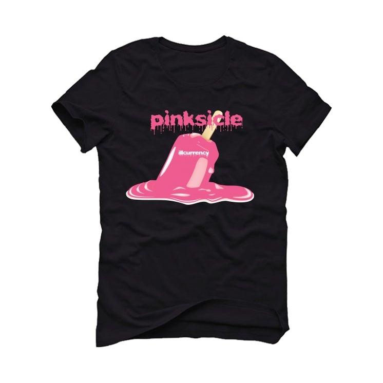 Air Jordan 8 GS “Pinksicle” Black T-Shirt (Pinksicle) - illCurrency Sneaker Matching Apparel