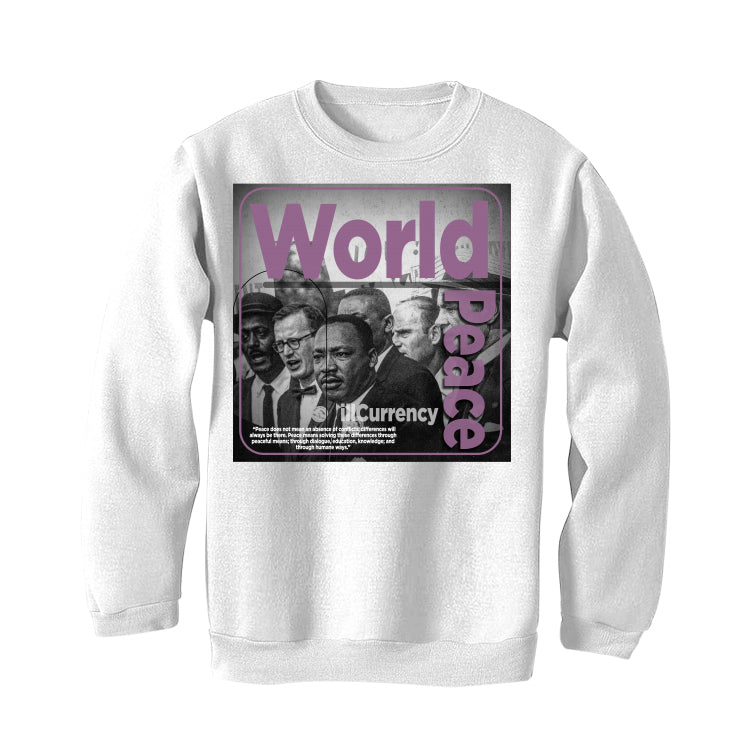 Jordan 1 Low Golf White T-Shirt (WORLD PEACE)