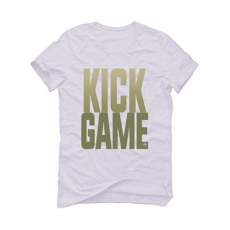 ADIDAS YEEZY BOOST 350 V2 “SULFUR” White T-Shirt (KICK GAME) - illCurrency Sneaker Matching Apparel