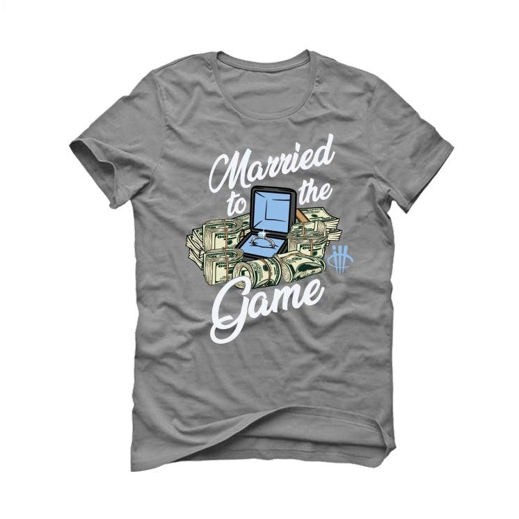 Air Jordan 11 Retro 'Cool Grey' 2021 Grey T-Shirt (Married to the game) - illCurrency Sneaker Matching Apparel