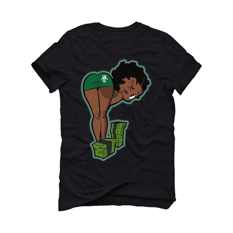 Nike SB x Air Jordan 4 “Pine Green” | illcurrency Black T-Shirt (BOO)