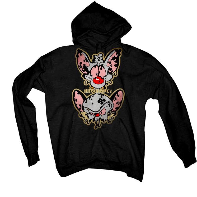 Air Jordan 1 Mid SE “Metallic Gold” 2020 Black T-Shirt (USE YOUR BRAIN) - illCurrency Sneaker Matching Apparel