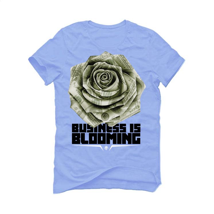 Air Jordan 5 “UNC” Carolina Blue T-Shirt (Business is Blooming)