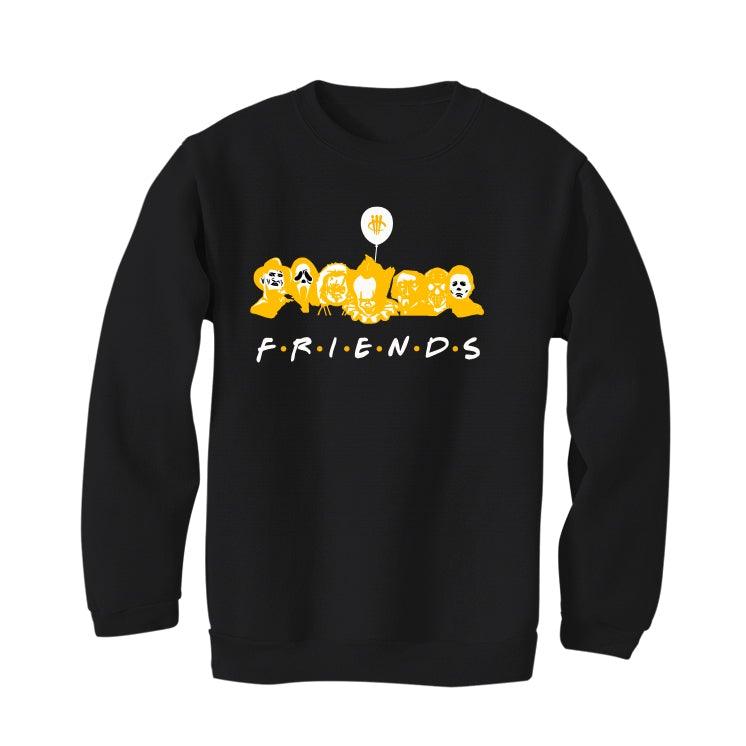 Nike dunk low "goldenrod" Black T-Shirt (Friends) - illCurrency Sneaker Matching Apparel