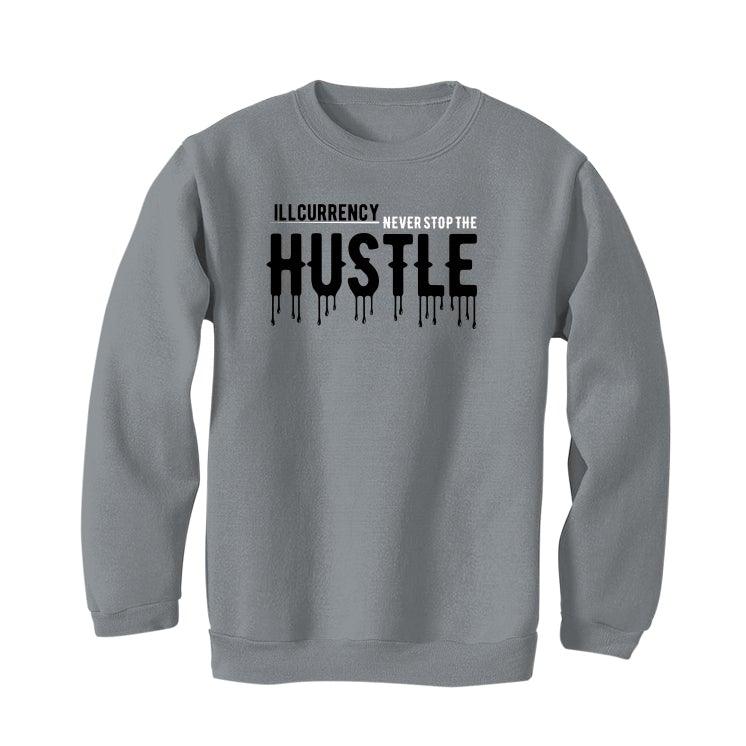 Air Jordan 1 Retro High OG Shadow 2.0 Grey T-Shirt (Never Stop) - illCurrency Sneaker Matching Apparel