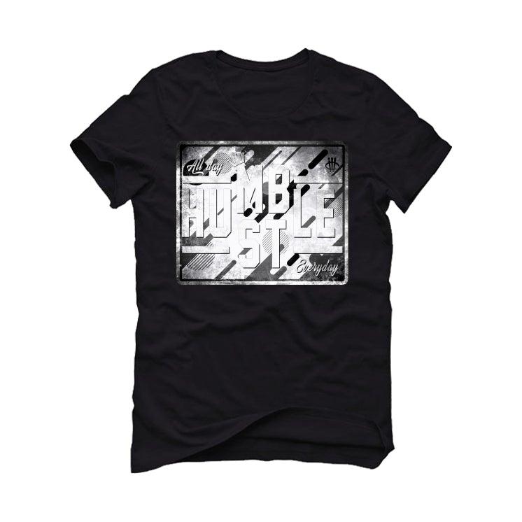 Air Jordan 11 "Jubilee" 25th Anniversary Black T-Shirt (always hustle) - illCurrency Sneaker Matching Apparel