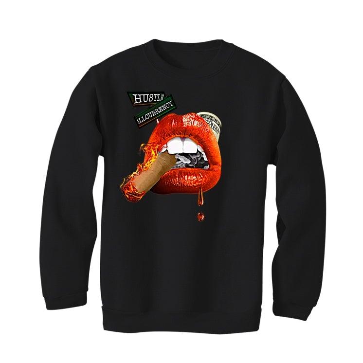 AIR JORDAN 13 RETRO (STARFISH) 2021 Black T-Shirt (HABANERO LIPS) - illCurrency Sneaker Matching Apparel