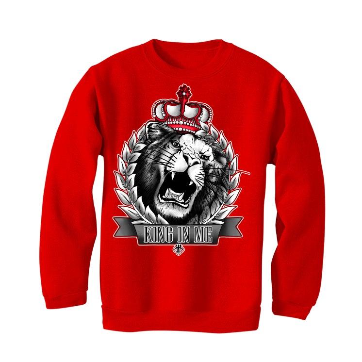 Yeezy Foam Runner Vermiliion Red T-Shirt (King in me) - illCurrency Sneaker Matching Apparel