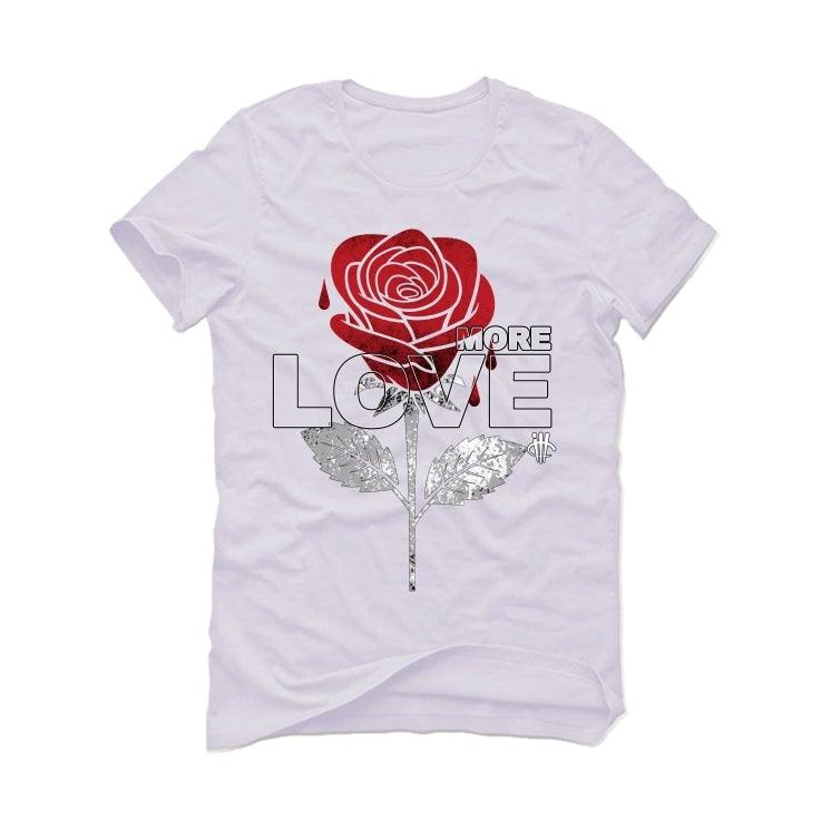 Air Jordan 12 “Dark Grey 09” White T-Shirt (MORE LOVE) - illCurrency Sneaker Matching Apparel