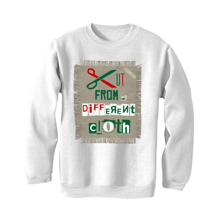 Nike SB x Air Jordan 4 “Pine Green” | illcurrency White T-Shirt (Cut from a different cloth)