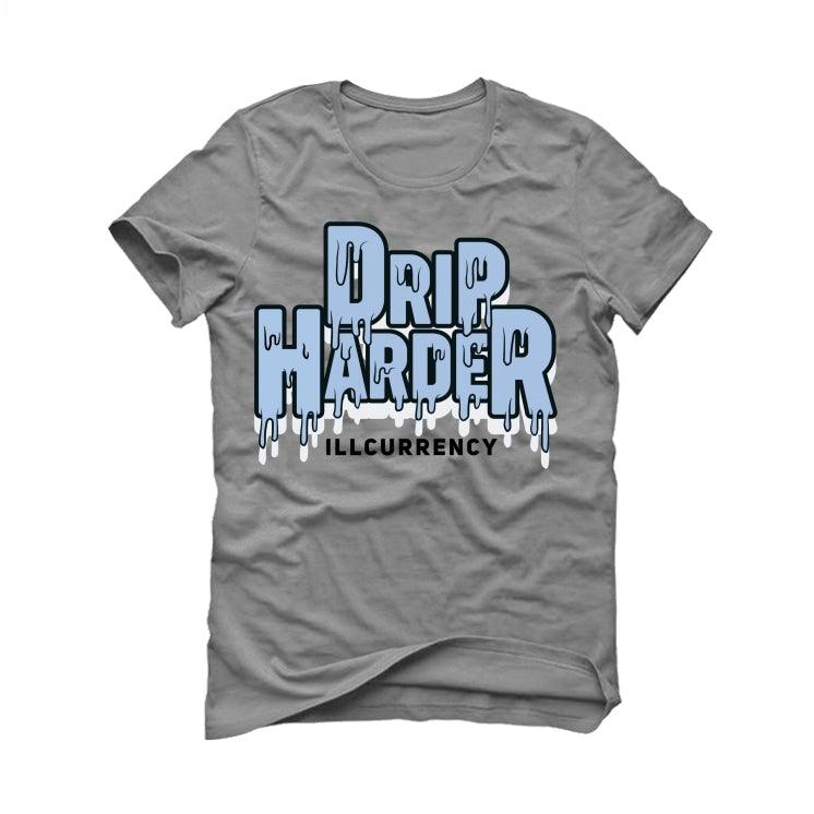 Air Jordan 11 Retro 'Cool Grey' 2021 Grey T-Shirt (Drip harder) - illCurrency Sneaker Matching Apparel