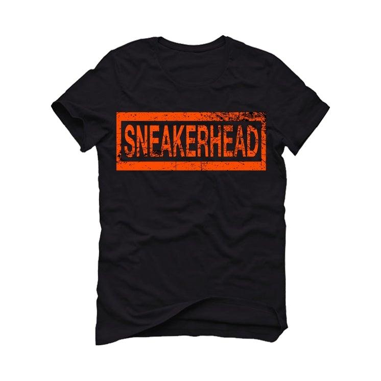 Nike Air Barrage Mid Orange Green Black T-Shirt (sneaker head) - illCurrency Sneaker Matching Apparel