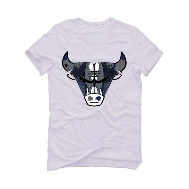 Air Jordan 13 Flint 2020 White T-Shirt (Bulls Head kicks) - illCurrency Sneaker Matching Apparel
