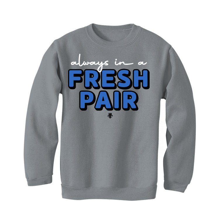 Air Jordan 1 High OG “True Blue” Grey T-Shirt (Fresh Pair)