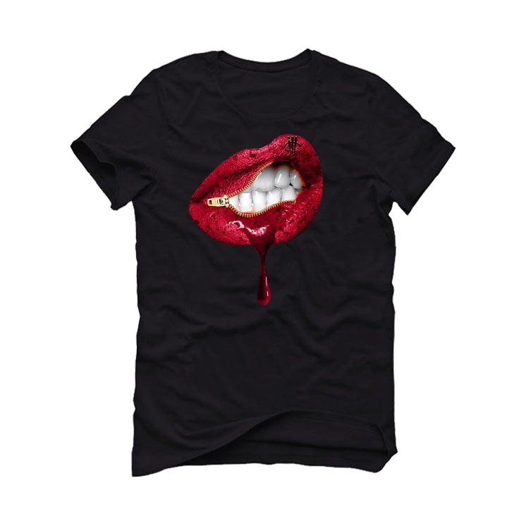 Air Jordan 3 “Cardinal” Black T-Shirt (LIPS UNSEALED) - illCurrency Sneaker Matching Apparel
