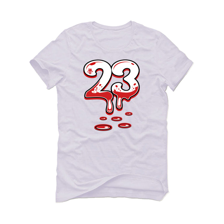 Air Jordan 3 “Fire Red” OG White T-Shirt (DRIPPY 23)