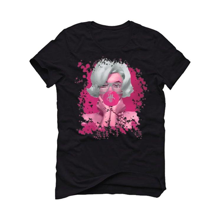 Air Jordan 14 “Shocking Pink” Black T-Shirt (BUBBLE GUM) - illCurrency Sneaker Matching Apparel