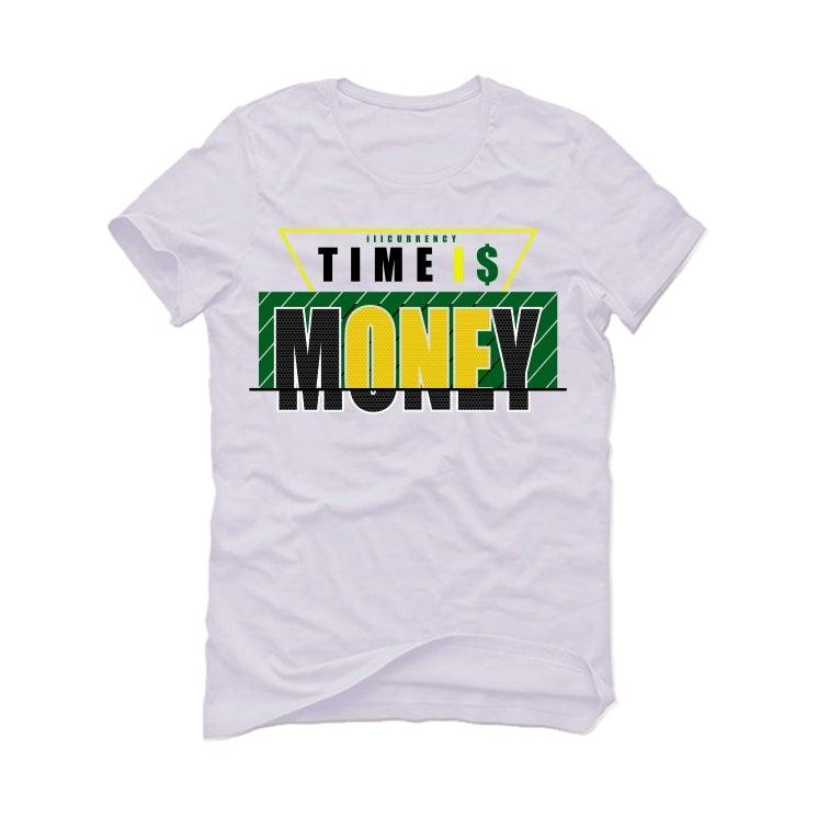 Nike Air Max 97 "Golf Grass" White T-Shirt (Time is money) - illCurrency Sneaker Matching Apparel