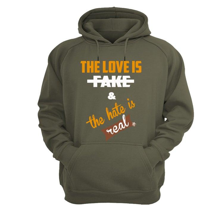 Nike Dunk Low Dusty Olive Gold Military Green T-Shirt (The love is fake) - illCurrency Sneaker Matching Apparel