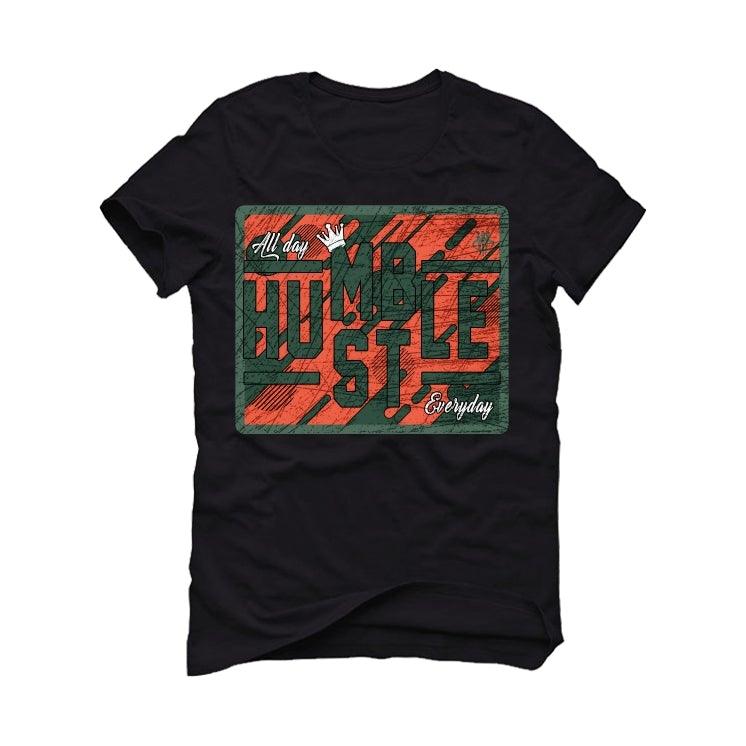 Nike Air Barrage Mid Orange Green Black T-Shirt (ALWAY HUSTLE) - illCurrency Sneaker Matching Apparel