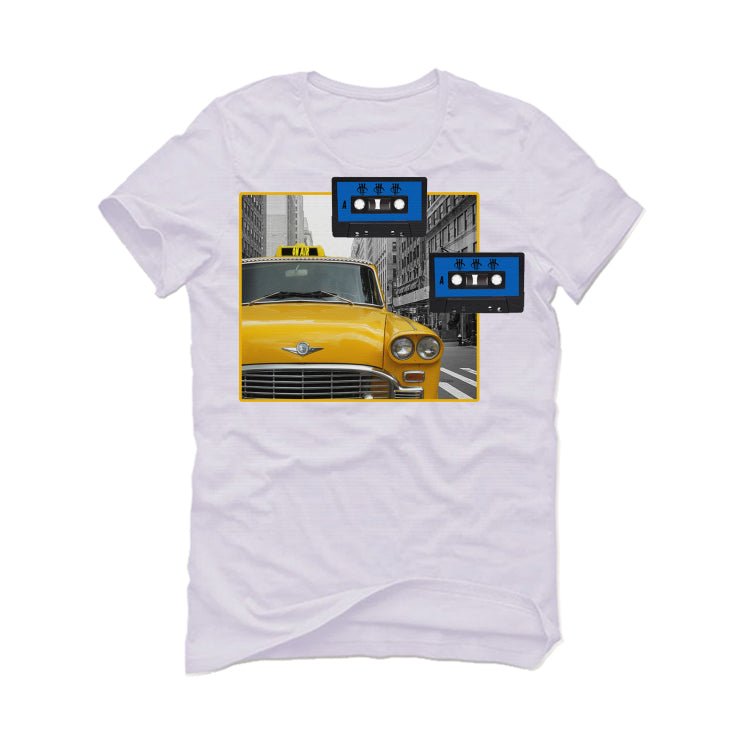 AIR JORDAN 14 LANEY |ILLCURRENCY White T-Shirt (TAXI)
