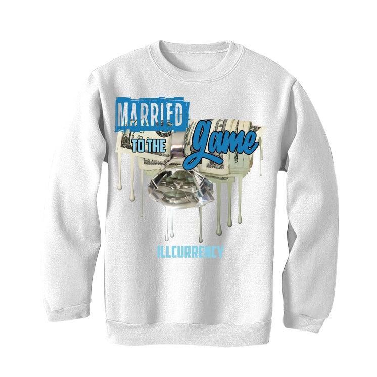 Nike Dunk Low "Dark Marina Blue" White T-Shirt (Married to the Game) - illCurrency Sneaker Matching Apparel