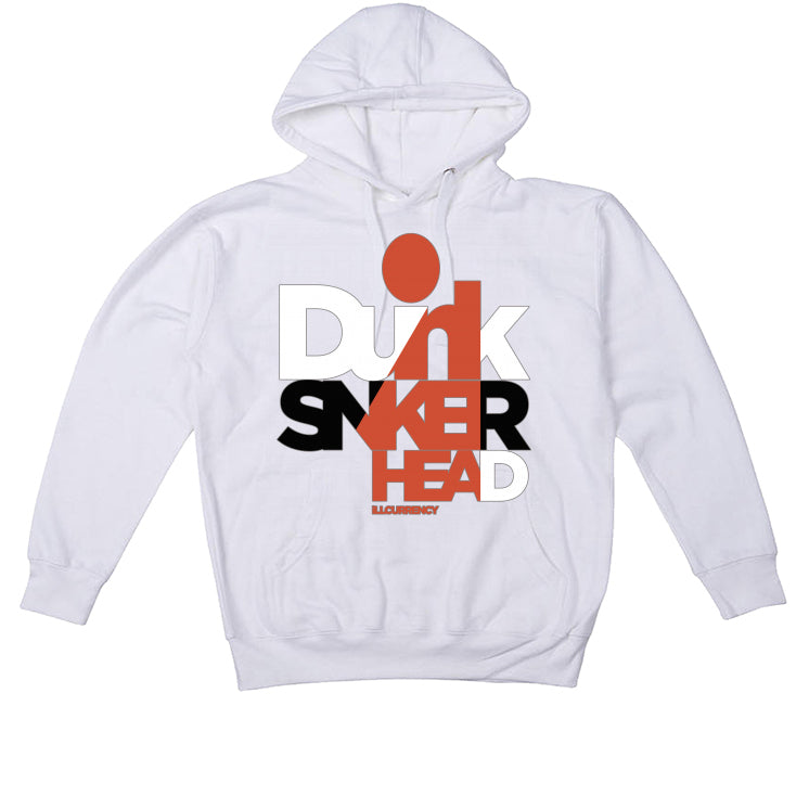 Concepts x Nike SB Dunk Low “Orange Lobster” White T-Shirt (DUNK HEAD)