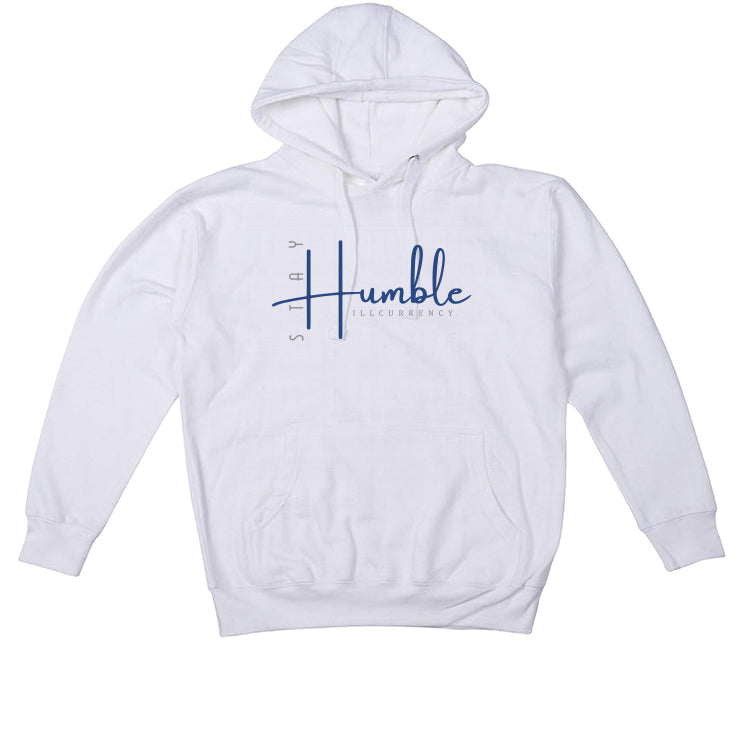 Air Jordan 13 “French Blue" White T-Shirt (Stay Humble)