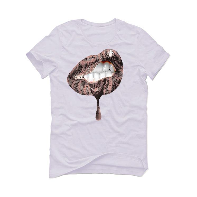 Air Jordan 1 Retro High OG 'Crimson Tint' White T-Shirt (LIPS UNSEALED) - illCurrency Sneaker Matching Apparel