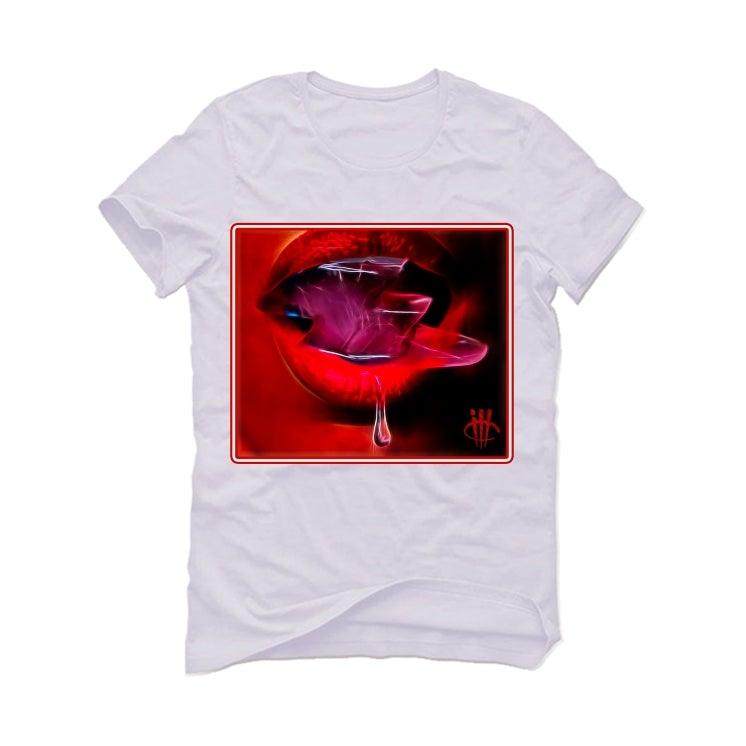 Air Jordan 4 “Metallic Pack” Reds 2020 White T-Shirt (SLIP) - illCurrency Sneaker Matching Apparel