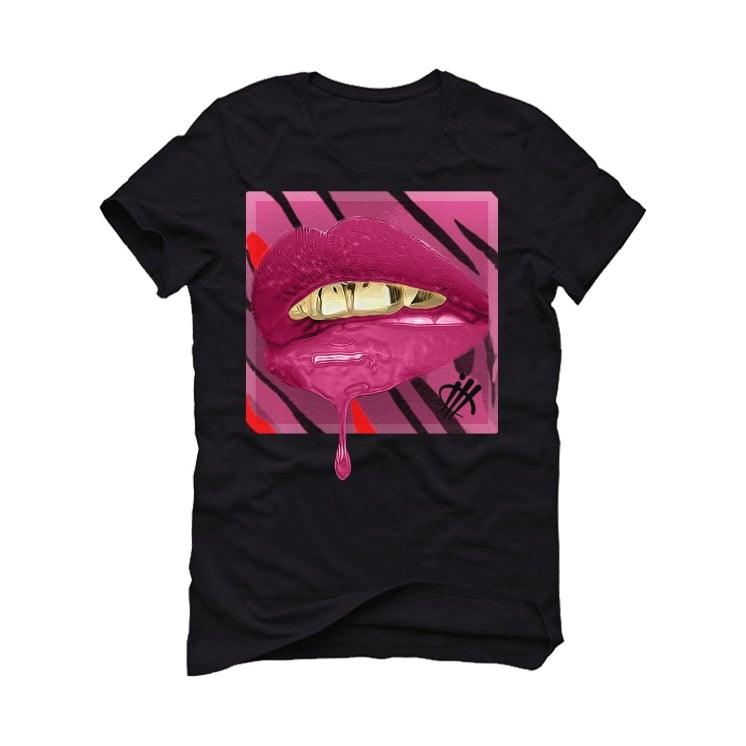 Air Jordan 8 GS “Pinksicle” Black T-Shirt (lipstick) - illCurrency Sneaker Matching Apparel