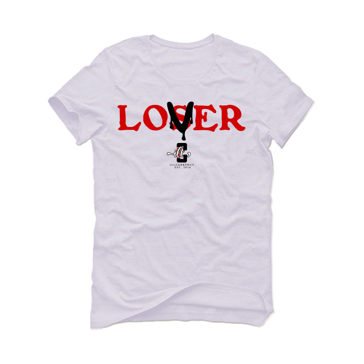 The Air Jordan 6 “Red Oreo” | ILLCURRENCY White T-Shirt (Loser)