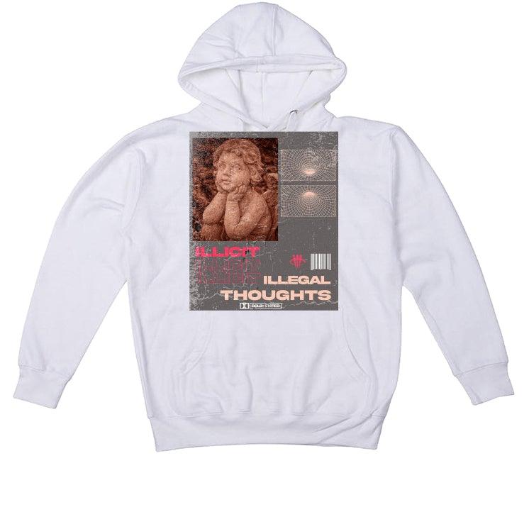 Jordan 5 Low Arctic pink White T-Shirt (ILLICIT) - illCurrency Sneaker Matching Apparel