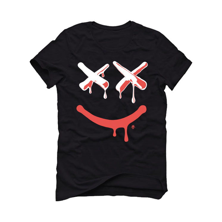 Air Jordan 4 “Infrared” Black T-Shirt (Happy Drip)