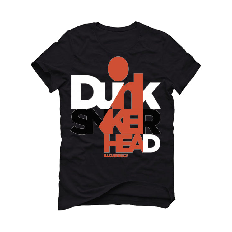 Concepts x Nike SB Dunk Low “Orange Lobster” Black T-Shirt (DUNK HEAD)