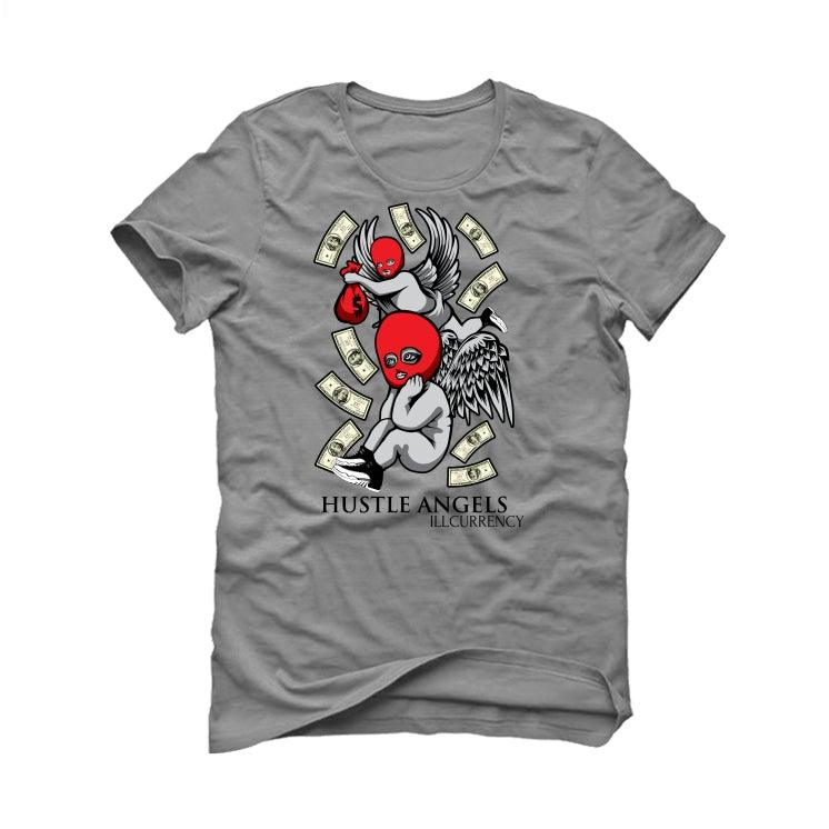 Air Jordan 12 “Playoffs” 2022 Grey T-Shirt (angels) - illCurrency Sneaker Matching Apparel