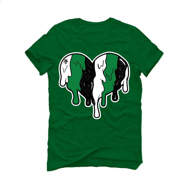 Air Jordan 1 High OG “Lucky Green” | illcurrency Pine Green T-Shirt (HEART)