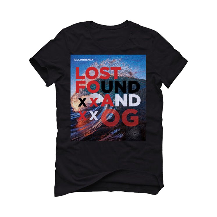 Air Jordan 1 Chicago “Lost and Found”|ILLCURRENCY Black T-Shirt (LOST AND FOUND)