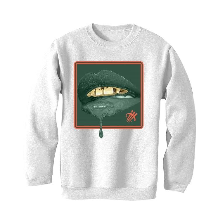 Nike Air Barrage Mid Orange Green White T-Shirt (LIPSTICK) - illCurrency Sneaker Matching Apparel