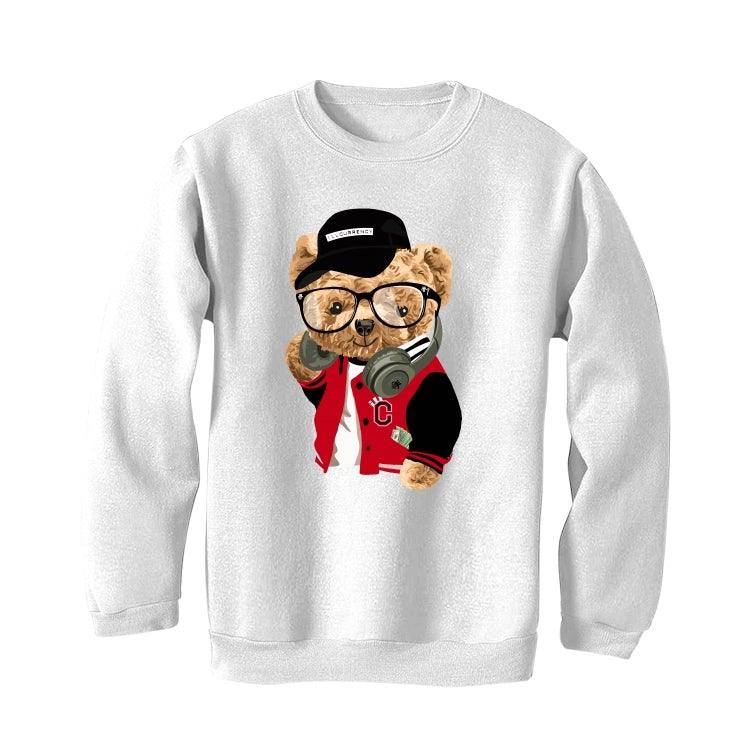 Air Jordan 6 “Carmine” 2021 White T-Shirt (ill C Bear) - illCurrency Sneaker Matching Apparel