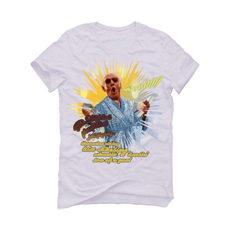 Air Jordan 1 Mid Fearless (Maison Chateau Rouge) White T-Shirt (RFD) - illCurrency Sneaker Matching Apparel