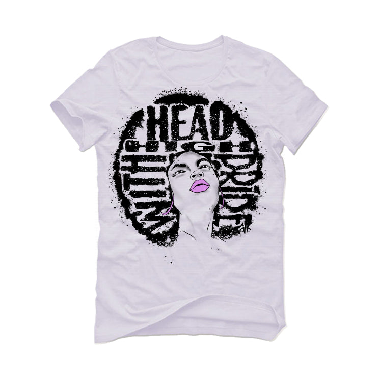 Air Jordan 7 GS “Barely Grape” White T-Shirt (Head High)