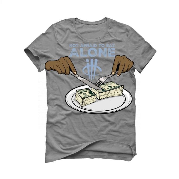 Air Jordan 11 Retro 'Cool Grey' 2021 Grey T-Shirt (Eat alone) - illCurrency Sneaker Matching Apparel
