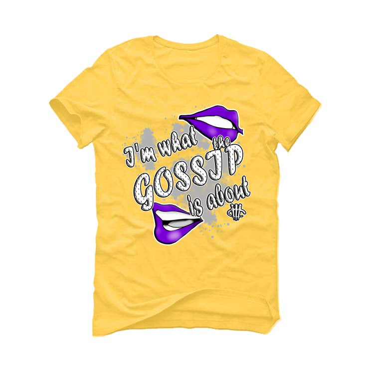 Union x Nike Dunk Low “Lakers” Yellow T-Shirt (Gossip)