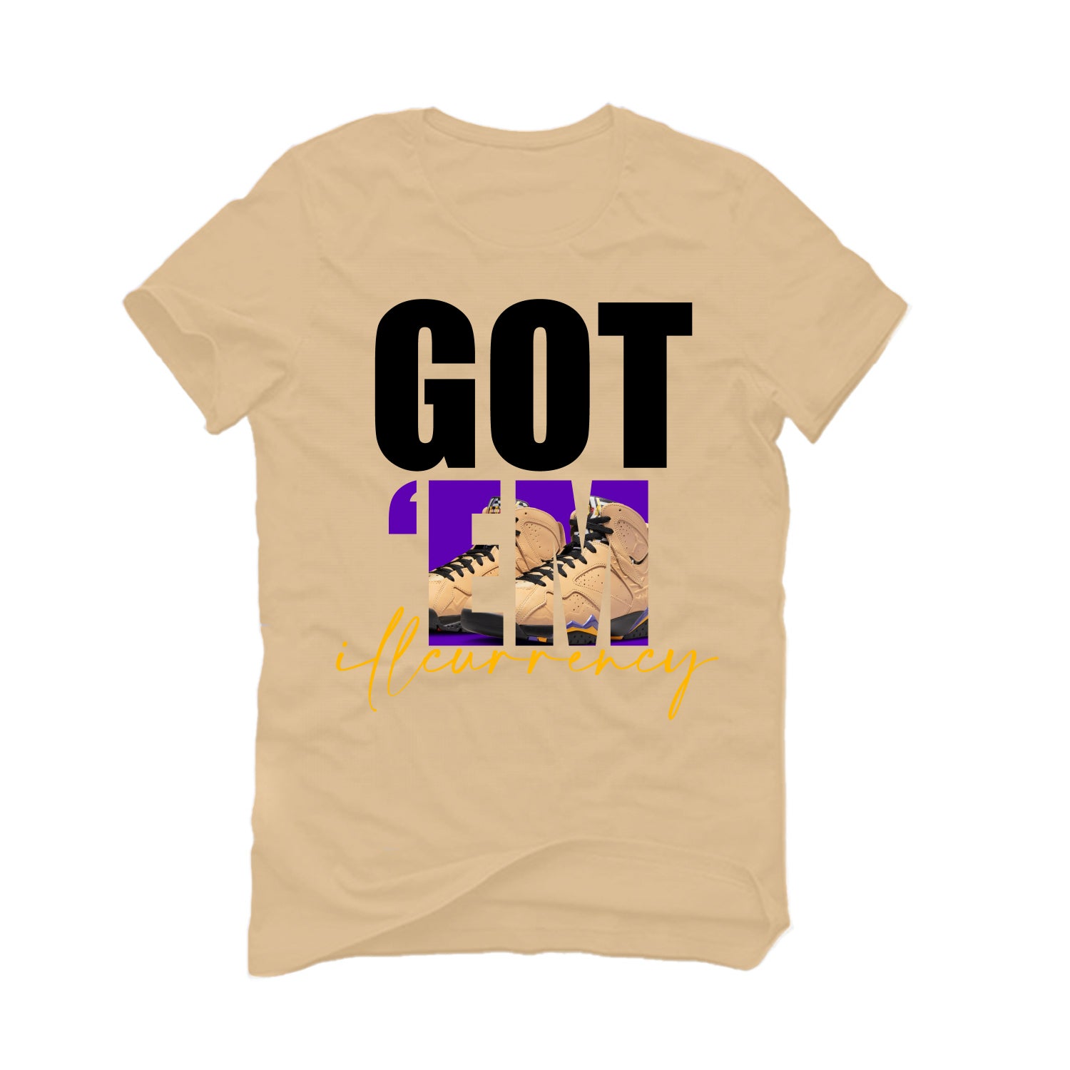 Air Jordan 7 SE “Afrobeats” Tan T-Shirt (Got Em)