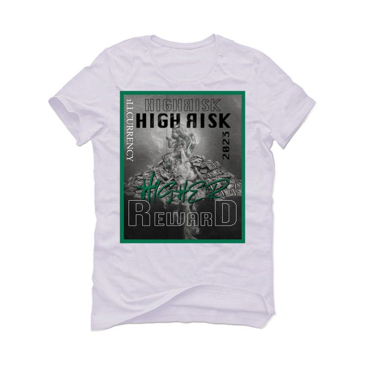 Nike SB x Air Jordan 4 “Pine Green” | illcurrency White T-Shirt (HIGHER REWARD)
